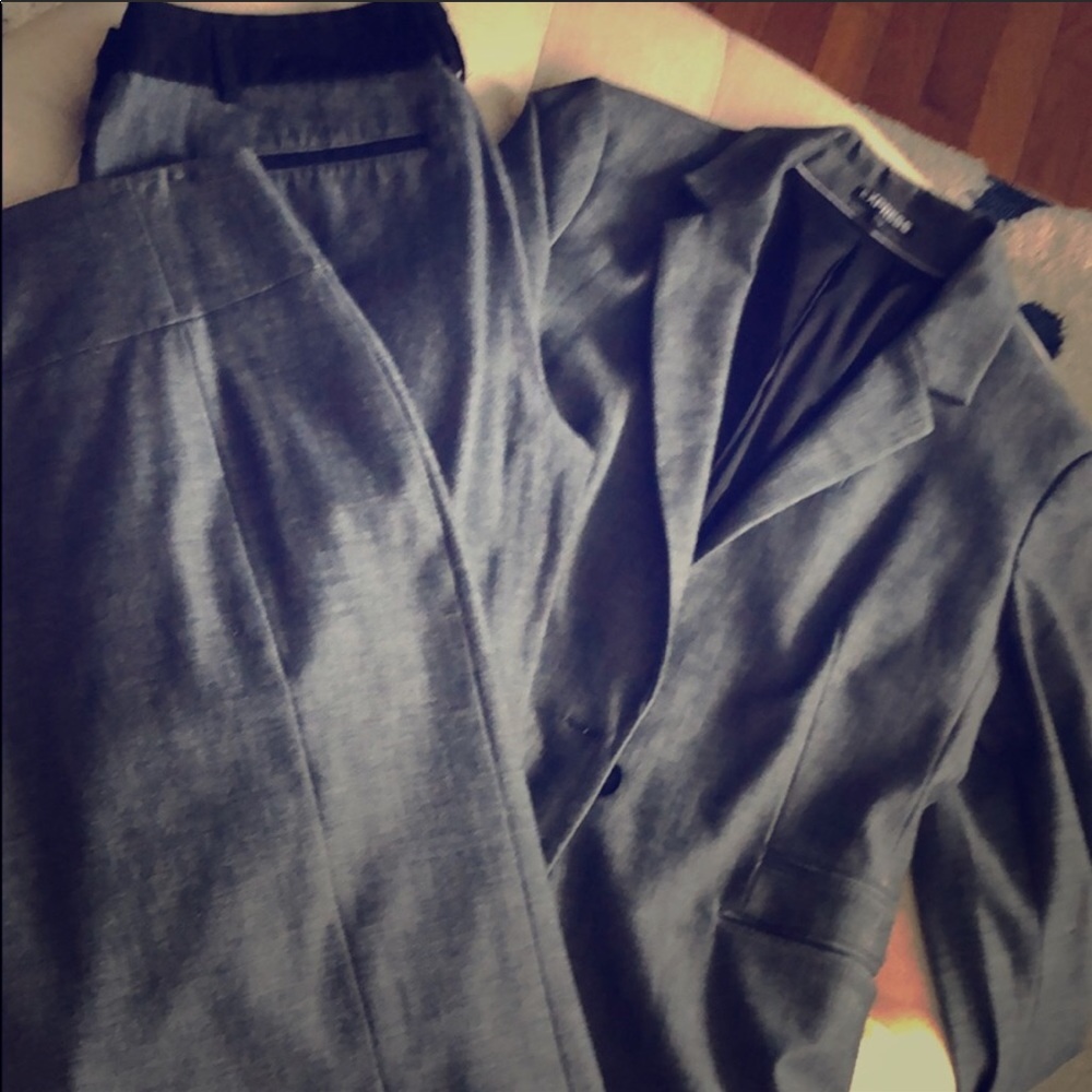 3 Piece stone suit from Express